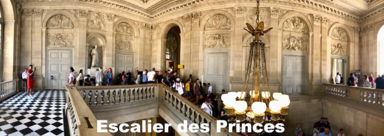 Escaliers des Princes et de la Reine